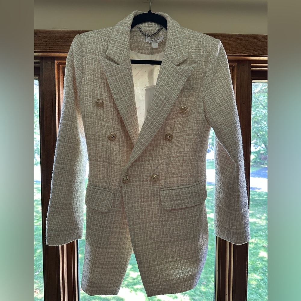 Belle & Bloom Princess Polina Textured Weave Blazer